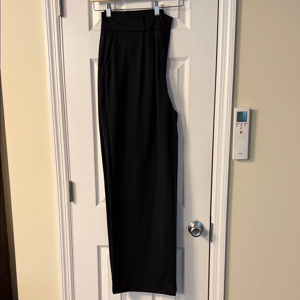 B2G1 FREE Liz Claiborne Black Wide Leg Tie Waist Dress Pants Plus Size 18 - Picture 7 of 11